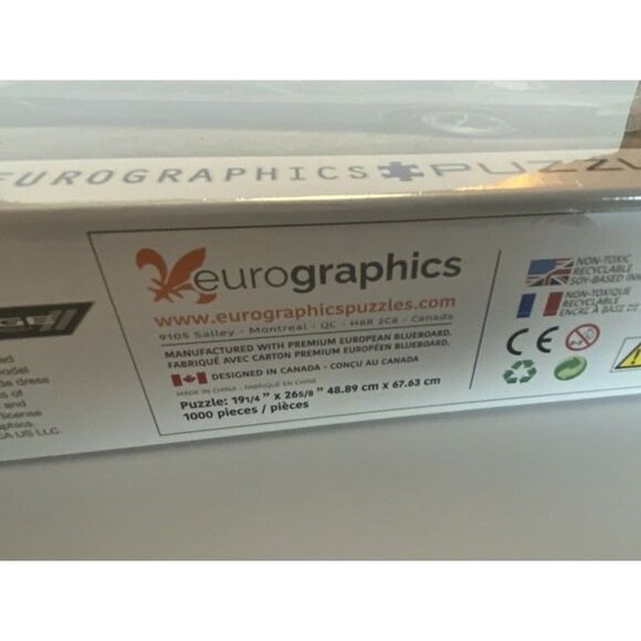 1970 Dodge Challenger R/T "Plum Crazy" Jigsaw Puzzle by Eurographics 1000 Pieces - Picture 7 of 9